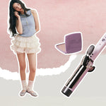 Load image into Gallery viewer, VODANA Glam Wave Ionic Ceramic Curling Iron (Zhao Lusi Favorite)