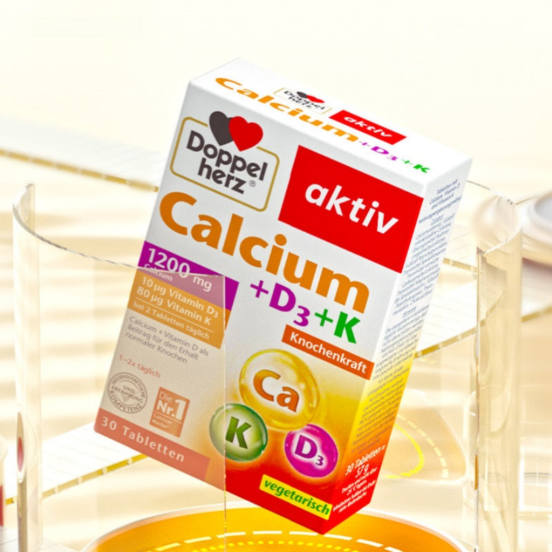 Doppelherz Calcium + Vitamin D3 + K Active Calcium