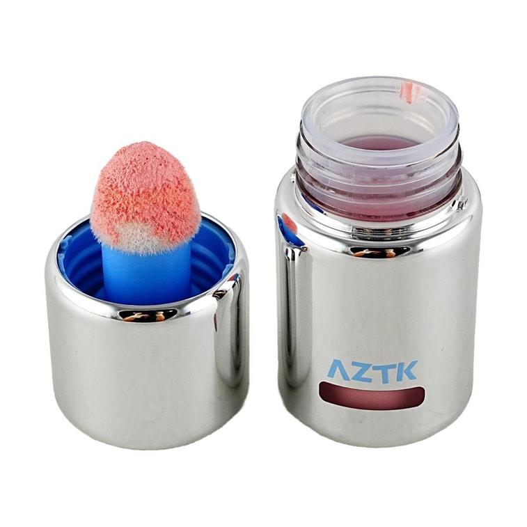 AZTK Jeello Color Liquid Blush, 0.16 fl.oz. Natural Pink Flush for Fair to Light Skin AZTK