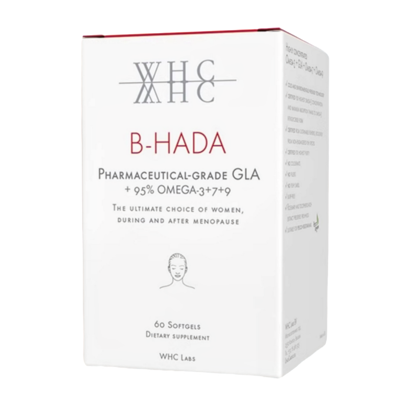 WHC B-HADA Pharmaceutical - Grade GLA - 60 SoftGels