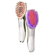 CHOUOHC Gold-Decorated Electric Massage Comb | Scalp & Hair Care with Microcurrent & LED Therapy - Sherue