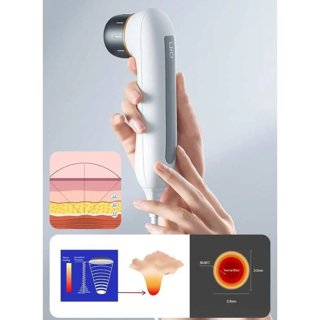 DJM Ultrasonic Cannon Anti-Aging RF Beauty Device | Advanced Facial Contouring & Skin Tightening - Sherue
