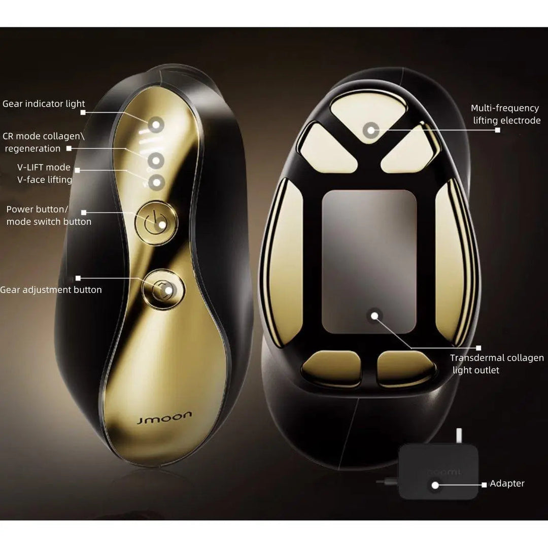 JMOON EM50 Beauty Device | Transdermal Collagen Light & RF Anti-Aging Technology - Sherue