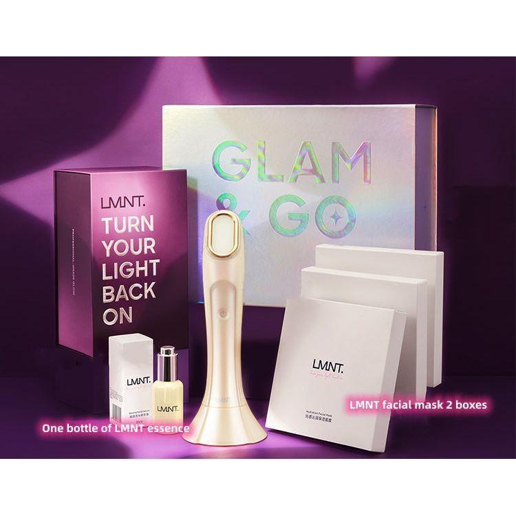 LMNT O2 Photon Beauty Device | Collagen-Boosting, Anti-Ageing LED Skincare Tool with Blue Light Therapy LMNT ONE