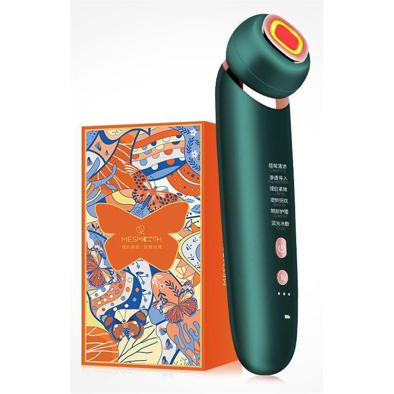 MESMOOTH Home Facial Massage Cleanser | Deep Electroporation & Vibration Technology for Enhanced Skincare Absorption MESMOOTH