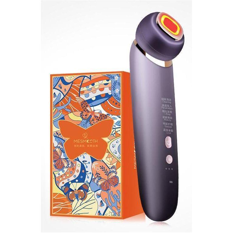 MESMOOTH Home Facial Massage Cleanser | Deep Electroporation & Vibration Technology for Enhanced Skincare Absorption MESMOOTH
