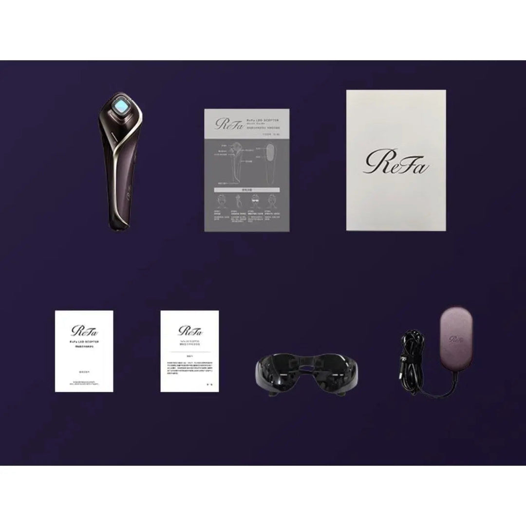 ReFa LED Scepter Beauty Device | Photoelectric Anti-Aging & Spot-Reducing Tool with Collagen Activation - Sherue