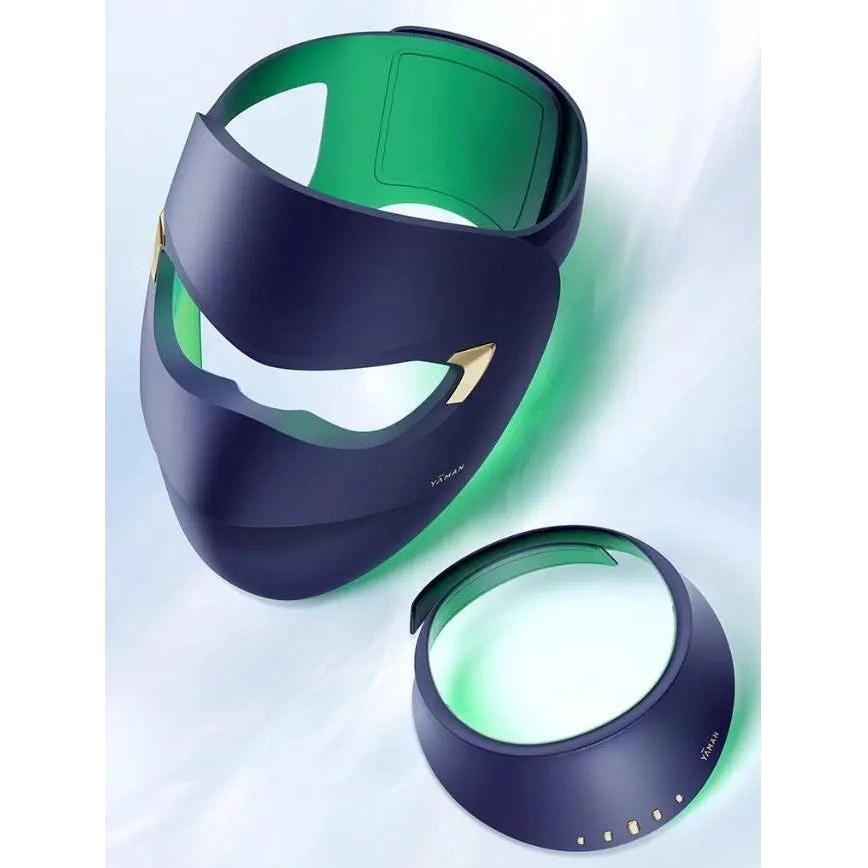 YA-MAN Blue Green LED Mask YJMF0L 346 LEDs | Advanced Light Therapy for Radiant, Firm Skin Yaman